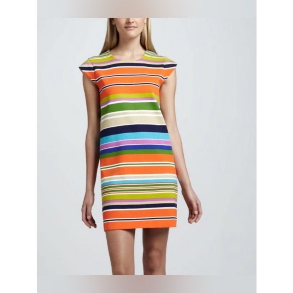 Kate Spade Nico Colorful Striped Shift Dress